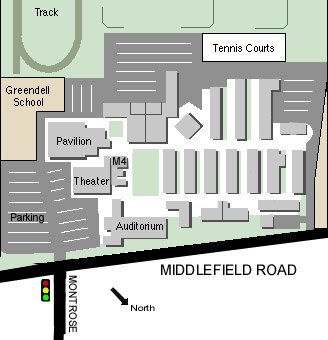 Map of Cubberley Community Center
